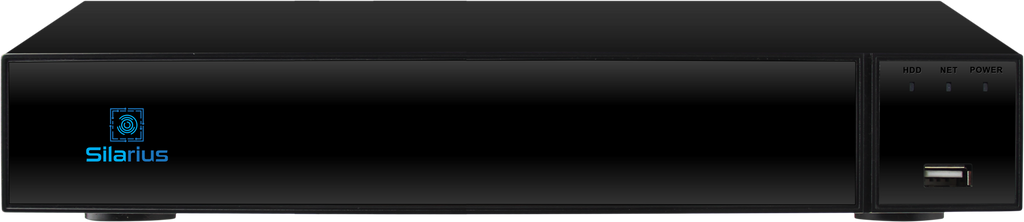 Silarius Pro Series SIL‐XVR4CH6 XVR (DVR+NVR) 4CH BNC, 6TB HDD