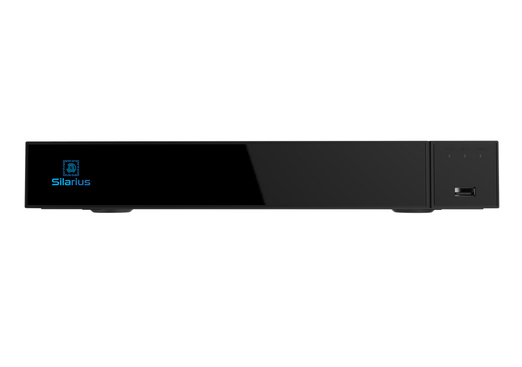 Silarius Pro Series SIL-NVR16CHPOE4 25CH total, 16-Channels 4K POE NVR Gigabit, NVR, 4TB HDD