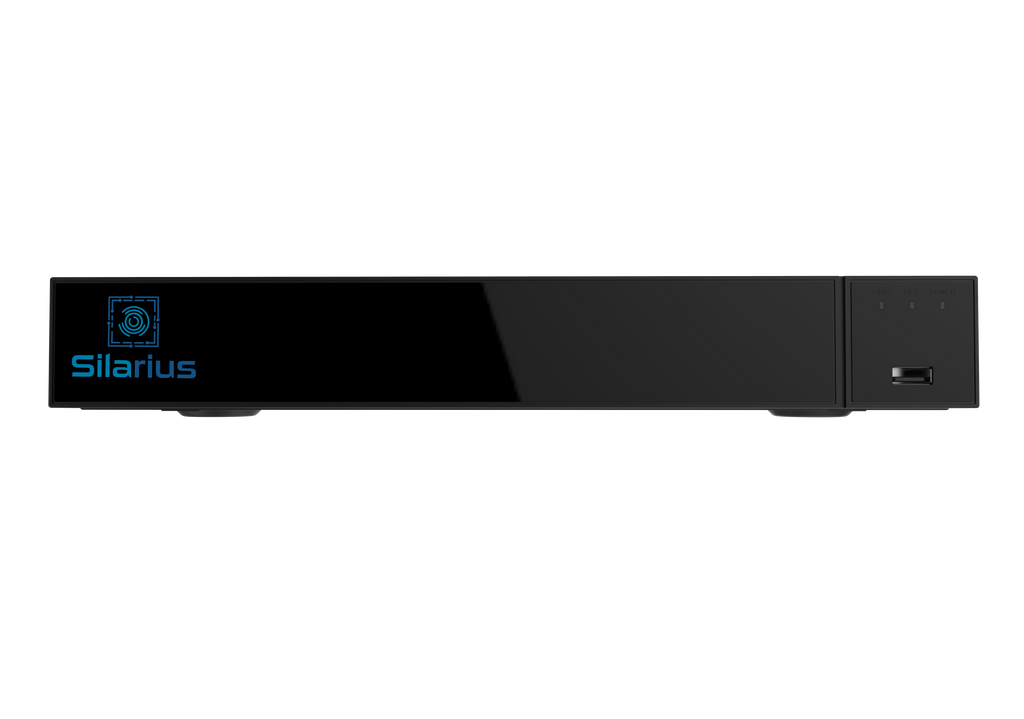 Silarius Pro Series SIL-NVRAI164 36-Channels 4K AI NVR Gigabit 12MP Face Recognition, Face comparison, NVR, 4TB HDD