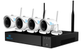 Silarius SIL-4CHNVRWIFI8MPKIT6 AI 4CH 8MP WiFi kit, 4K, 3.6mm lens (NDAA Compliant), 6TB HDD