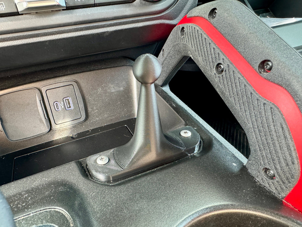 Bronco Interior Console Plate Cell Phone Mount